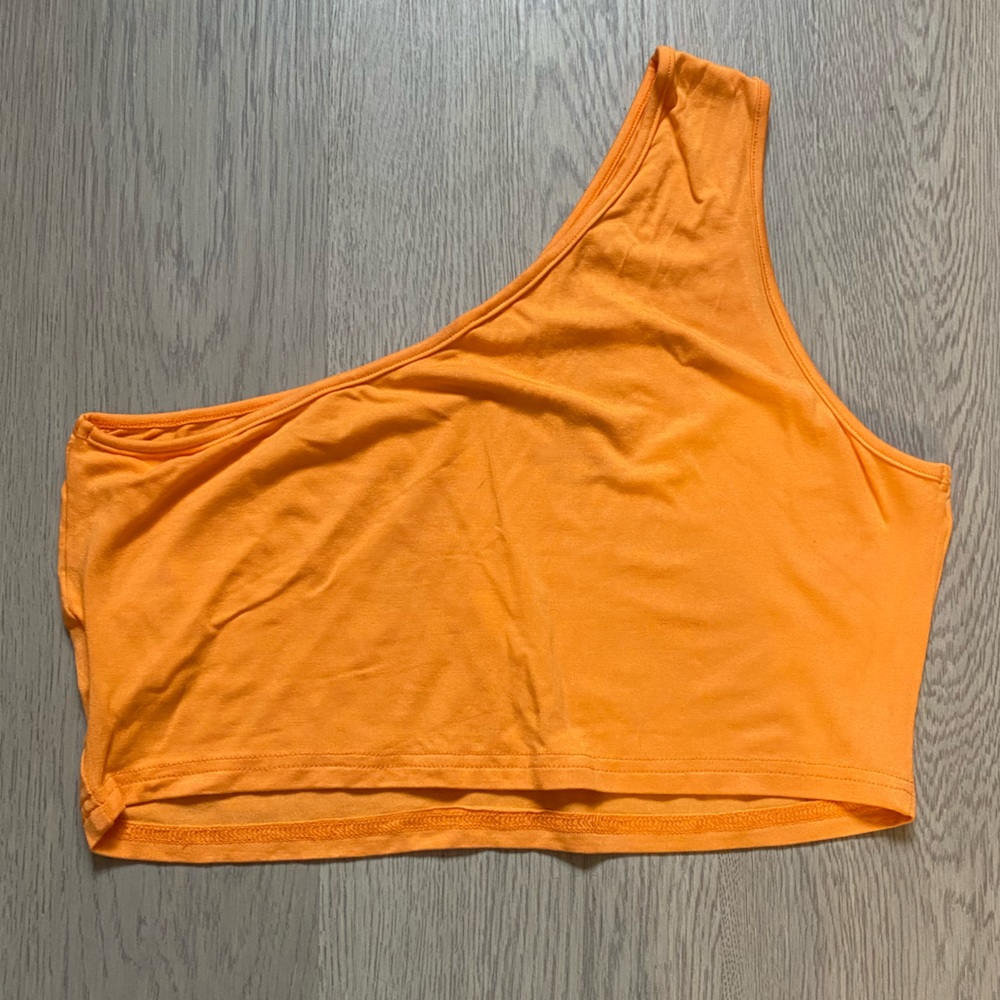 SHEIN One Shoulder Cropped Tank